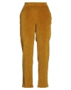 Momoní Woman Pants Mustard Size 6 Cotton, Modal, Elastane In Brown