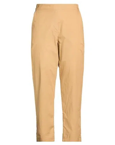 Momoní Woman Pants Sand Size 4 Cotton In Brown