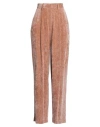 Momoní Woman Pants Tan Size 6 Viscose, Elastane