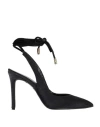 Momoní Woman Pumps Black Size 9 Polyester, Elastane In Black