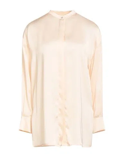 Momoní Woman Shirt Sand Size 6 Silk In Neutral