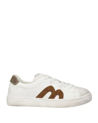 Momoní Woman Sneakers White Size 6 Leather