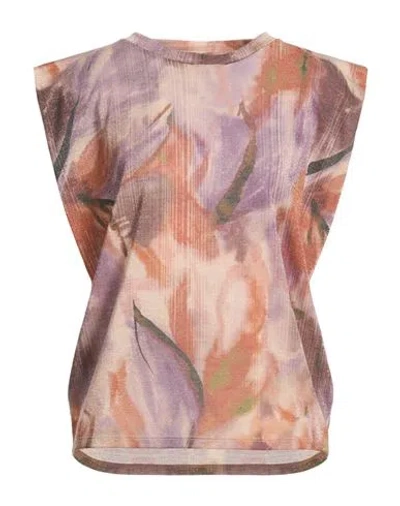 Momoní Woman Sweater Purple Size Xs Polyester, Viscose, Polyamide, Metallic Fiber, Elastane In Multi