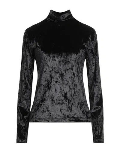 Momoní Woman Top Black Size Xs Polyester, Elastane