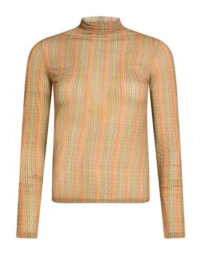 Momoní Woman T-shirt Orange Size M Polyamide, Elastane