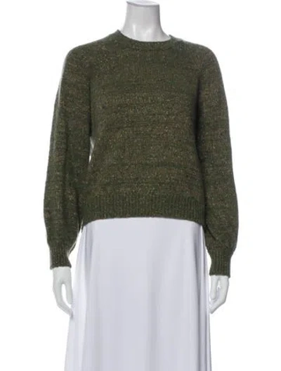 Pre-owned Momoní Wool Crew Neck Sweater In Gray