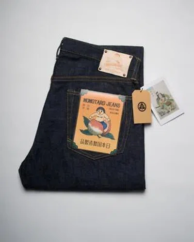 Pre-owned Momotaro 14.7oz Selvedge Jeans Legacy Blue Indigo Narrow Tapered G005-mz 31