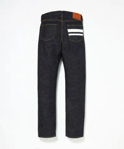 Pre-owned Momotaro Jeans 0205sp Slim Straight Type Battle Slim Straight Button Fly Japan In Blue