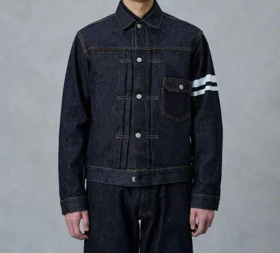 Pre-owned Momotaro Jeans Single Pocket Denim Jacket Indigo 1105sp Japan In Blue