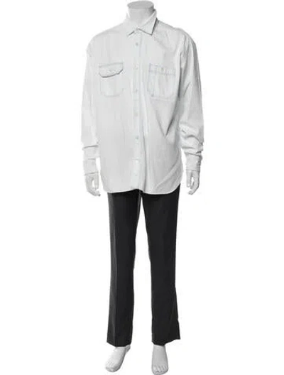 Pre-owned Momotaro Long Sleeve Shirt In White