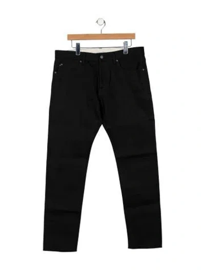 Pre-owned Momotaro Skinny Jeans In Black