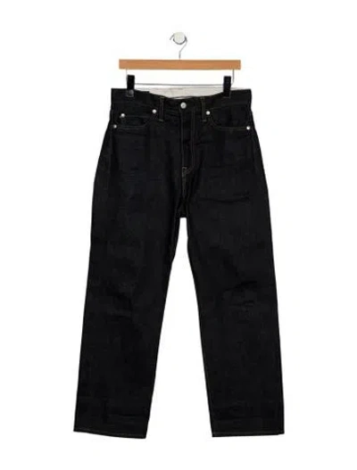 Pre-owned Momotaro Straight-leg Jeans In Blue