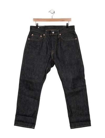 Pre-owned Momotaro Straight-leg Jeans In Blue