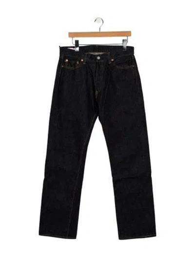 Pre-owned Momotaro Straight-leg Jeans W/ Tags In Blue