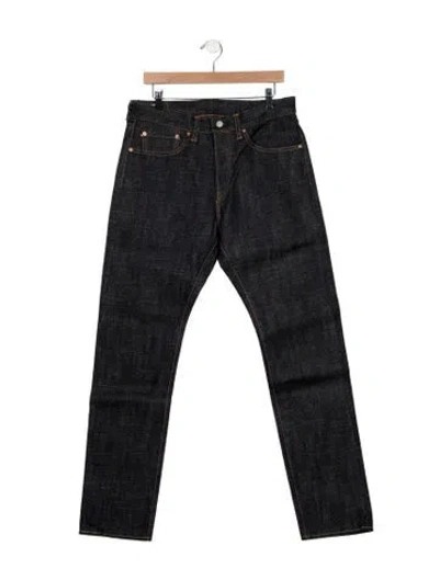 Pre-owned Momotaro Straight-leg Jeans W/ Tags In Blue