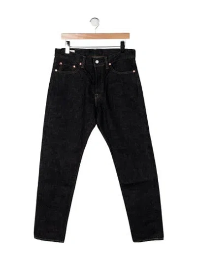 Pre-owned Momotaro Straight-leg Jeans W/ Tags In Blue