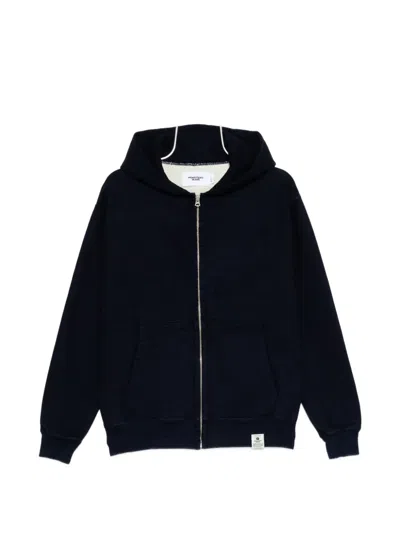 Momotaro Zip-up Hoodie In Blue