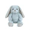 Mon Ami Asher Plush Bunny In Blue In Blue