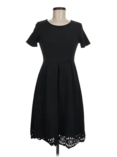 Pre-owned Mon Ami Casual Dress In Black