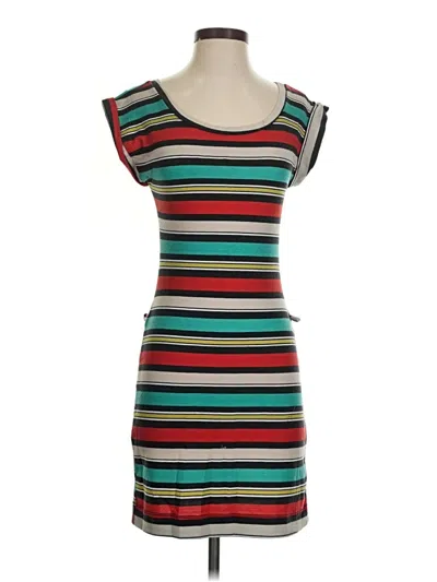 Pre-owned Mon Ami Casual Dress In Teal