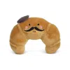 Mon Ami Croissant Plush Toy In Tan In Brown