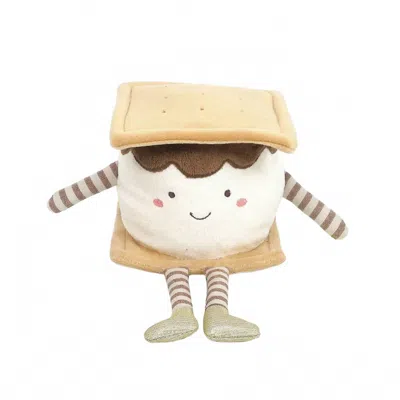 Mon Ami Smores Plush Toy In Brown In Multi