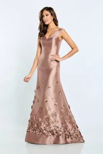 Pre-owned Mon Cheri Montage M513 Evening Dress Lowest Price Guarantee Authentic In Bronze
