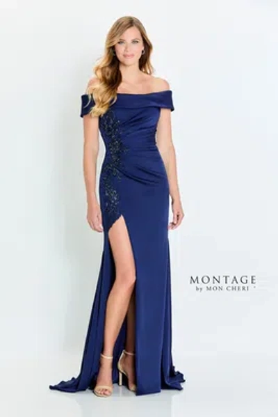 Pre-owned Mon Cheri Montage M535 Evening Dress Lowest Price Guarantee Authentic In Sage