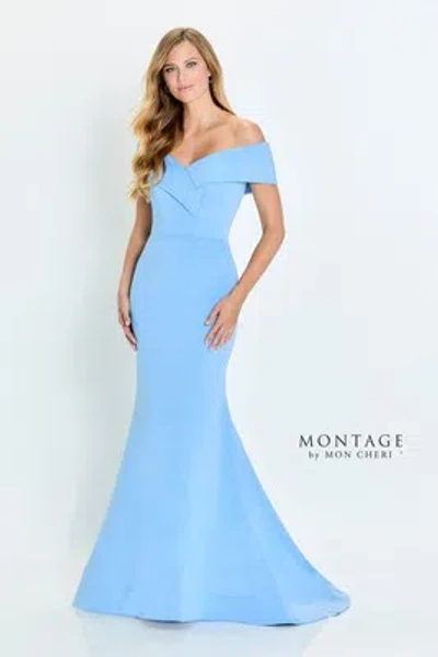 Pre-owned Mon Cheri Montage M539 Evening Dress Lowest Price Guarantee Authentic In Ivory