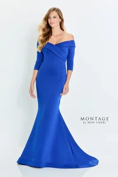 Pre-owned Mon Cheri Montage M540 Evening Dress Lowest Price Guarantee Authentic In Charcoal