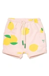 Mon Coeur Babies'  Cotton Shorts In Green