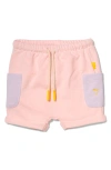 Mon Coeur Babies'  Cotton Shorts In Pinkesque
