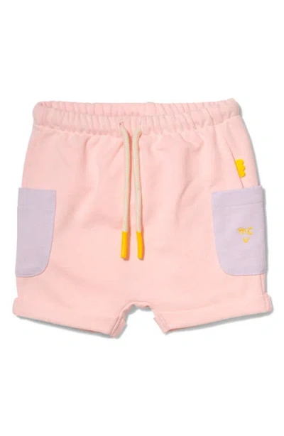 Mon Coeur Babies'  Cotton Shorts In Pinkesque
