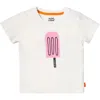 Mon Coeur Kids' Ice Pop Graphic T-shirt In White