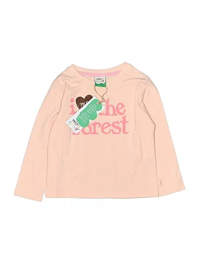 Mon Coeur Kids' Long Sleeve T-shirt In Brown