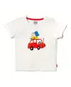 Mon Coeur Unisex Recycled Cotton Roadtrip T-shirt - Baby In Natural/print