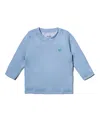 Mon Coeur Unisex Ufp 50+ Recycled Polyester Rashguard - Little Kid, Big Kid In Blue