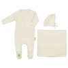 Mon Tresor Bebe Look Of Lace Layette Set In Ivory