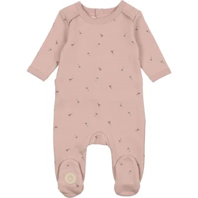 Mon Tresor Bebe Babies'  Plush Print Footie, Girls