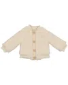 Mon Tresor Sharp Sherpa Jacket In Neutral