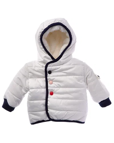 Mon Tresor Kids' Wrap Me Up Puffer Jacket In White