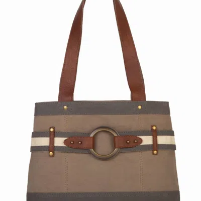 Mona B Rowen Shoulder Bag In Mineral In Multi