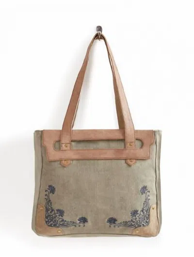 Mona B Women's Blooming Bag In Green