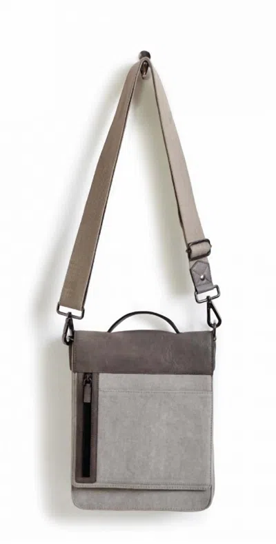 Mona B Women's Christian Tech Crossbody Bag In Tan In Multi