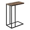 Monarch Accent Table, C-shaped, End, Side, Snack, Living Room, Bedroom