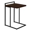 Monarch Accent Table, C-shaped, End, Side, Snack, Living Room, Bedroom