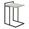 Monarch Accent Table, C-shaped, End, Side, Snack, Living Room, Bedroom