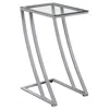 Monarch Accent Table, C-shaped, End, Side, Snack, Living Room, Bedroom