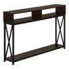 Monarch Accent Table, Console, Entryway, Narrow, Sofa, Living Room, Bedroom In Black