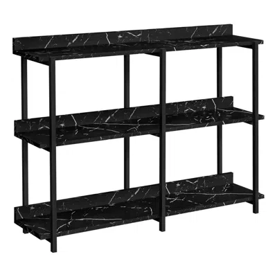 Monarch Accent Table, Console, Entryway, Narrow, Sofa, Living Room, Bedroom, Black